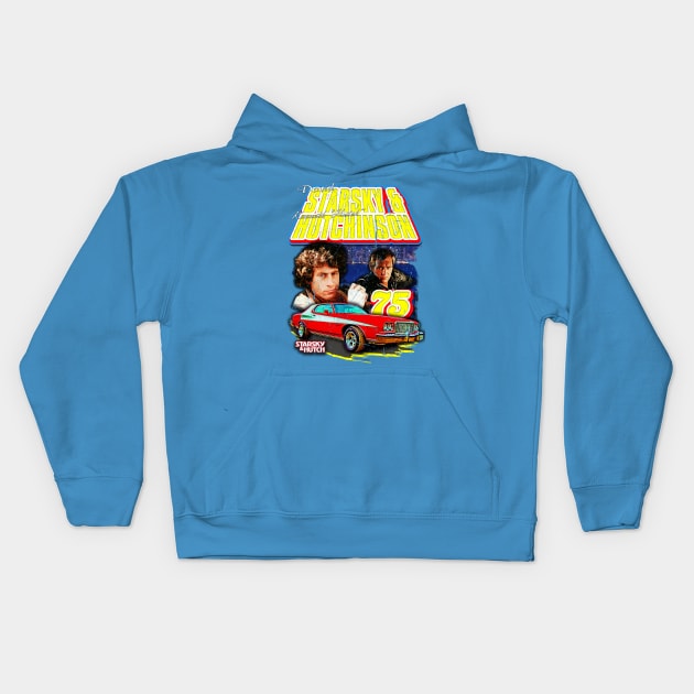 Starsky & Hutch Kids Hoodie by BigOrangeShirtShop